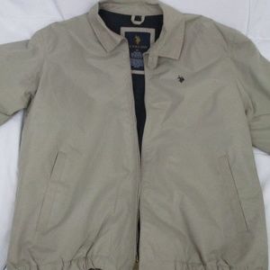 Tan Rainjacket by U.S. Polo Assn. Size XL